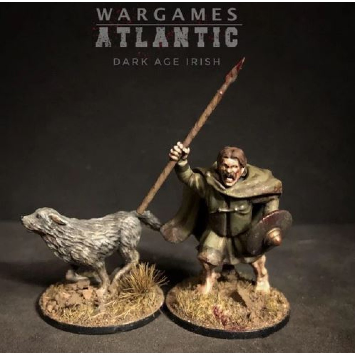 Wargames Atlantic - Dark Age Irish Warriors - Plastic Boxed Set (30)